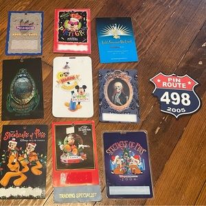 Disney Pin Trading Laminates 2000s